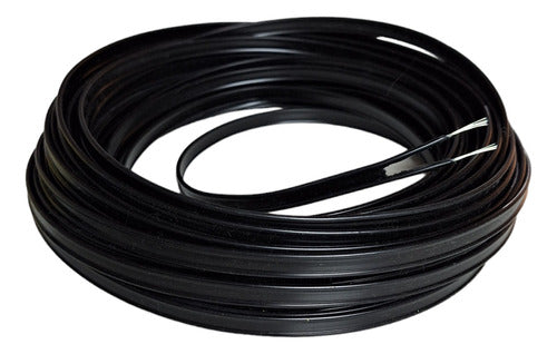 Cable Tv 300 Ohms Chato Estañado Rollo X 20 Mts 0