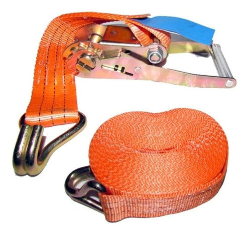 Heavy Duty Ratchet Strap with Crank 50mm x 10m 3000kg Load Capacity 0