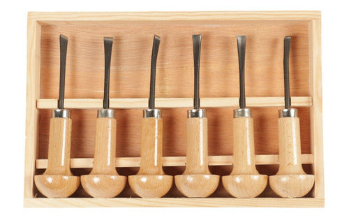 KLD 6-Piece Wood Chisel Set 0