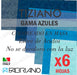 Fabriano Tiziano Color Range Blues X6 Art Cardstock 2