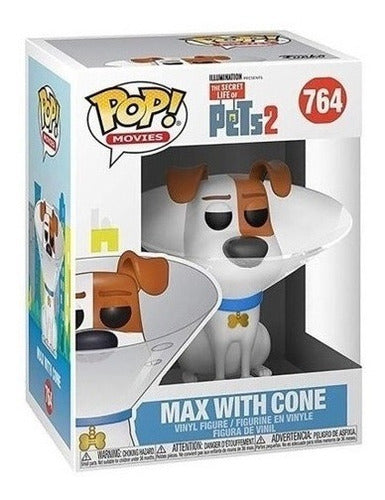 Funko Pop! Pets 2: Max With Cone #764 1