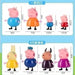 Bonecos De Ação Dos Personagens Da Família Peppa Pig, Jarra 2