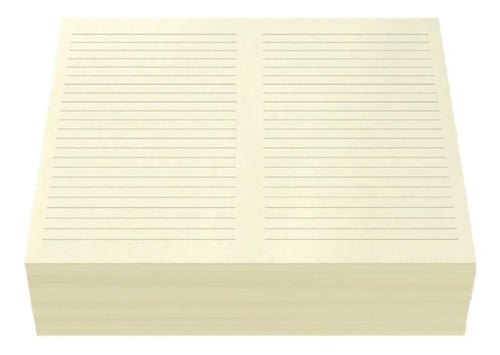 Celulosa Argentina Bookcel A3 Lined Paper - 250 Sheets of 80g - Final A4 0