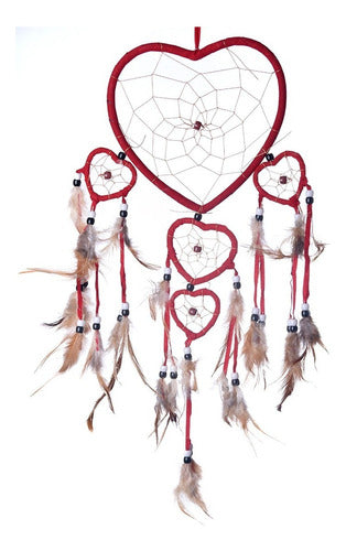Handcrafted Large Dreamcatcher Feathers Artisanal Wind Chime 9