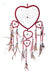 Handcrafted Large Dreamcatcher Feathers Artisanal Wind Chime 9