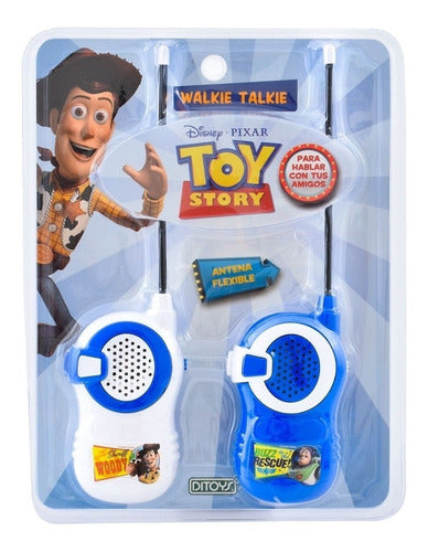 Walkie Talkie Toy Story Woody Buzz Antena Flexible Lny 2339 0