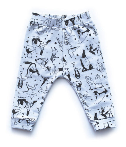 Baby Fleece Jogging Pants Elasticized Yoguis 9 to 24 Months 0