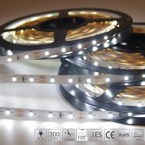 LED Strip 5050 Roll 10 Meters Colors 12V Interior + Power Supply 11