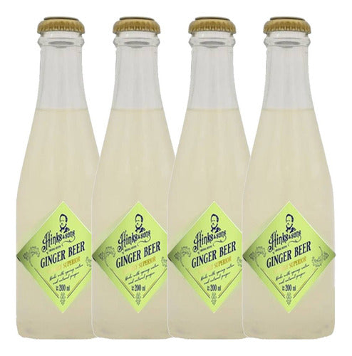 Hinks & Sons Ginger Beer 200ml X4 - Gobar® 0