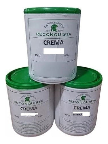 Crema Color Marrón Para Cueros Reconquista X 1 Kilo 1