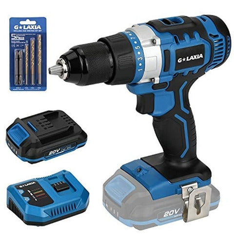 G Laxia Wireless Drill Screwdriver with 2 Speeds 0