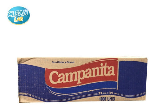 Serviettes Campanita 32 X 30 Cm Box of 1000 Units 2