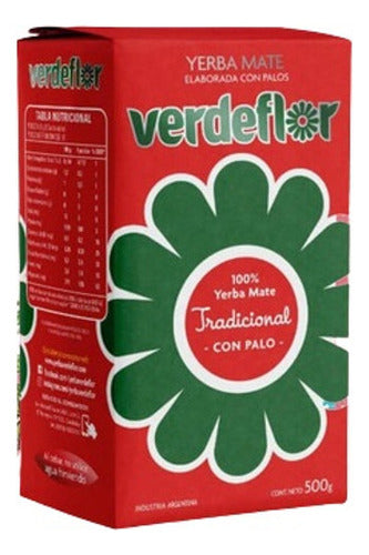 Verdeflor Yerba Mate Tradicional 500 G 0