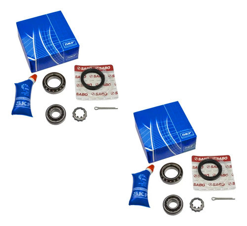 SKF Rear Wheel Bearing Kit VW Gol Senda Gacel Gol Power Pack of 2 0