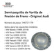 Audi Semicasquillo de Varilla de Presión Freno Volkswagen Bora 2