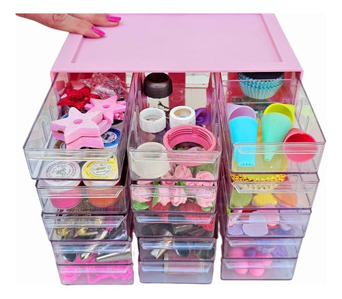 Fury Drawer Organizer 15 Drawers Storage Shelves 1