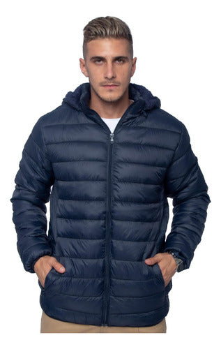 Alpina Inflatable Down-Like Jacket with Sherpa for Men and Women 0