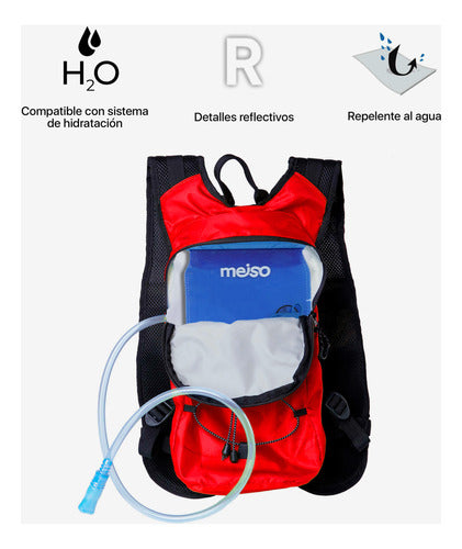 Montagne Galax Running Vest Backpack + Meiso 2L Hydration Bag Combo 22