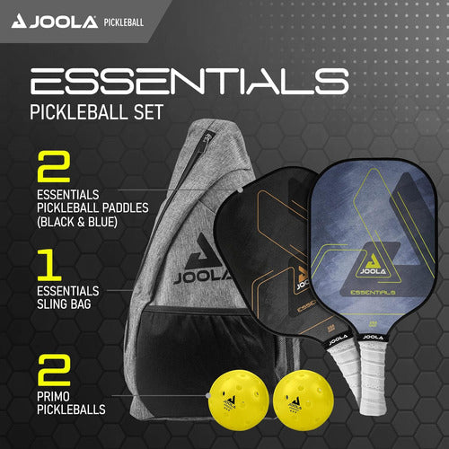 Kit De Paddlebol Joola Esencial Con Raquetas, Pelotas Y Bols 1