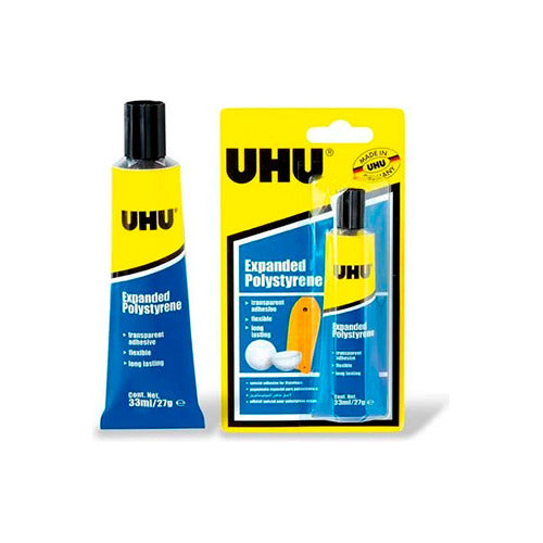 Pegamento Uhu Para Plásticos 33 Ml Universo Binario 0