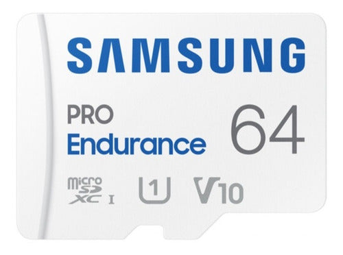 Memoria Micro Sdxc Samsung 64gb Pro Endurance C10 U1 4k V10 0