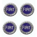 Emblemas/adesivos Chave Canivete Logo Fiat Azul 14 Mm(1,4cm) 4