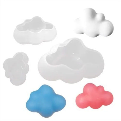 Arte Libera 3D Cloud Silicone Mold for Resin, Soap, Cement, and Plaster 0