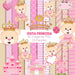 Wook Imprimibles Kit Osita Princesa Corona Cliparts Png + Papeles Fondos 1