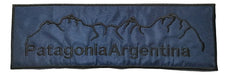 Parche Aplique Bordado Campera Azul 29,5cm Patagonia Espalda 0