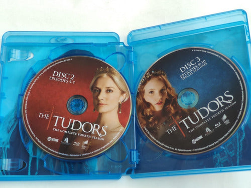 Blu Ray The Tudors 3 Discos Temporada 4 Jonathan Rhys Meyers 3