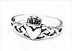 MyE Claddagh Celtic Knot Ring in Silver 3 Gr 0.6 Cm Art 1422 1