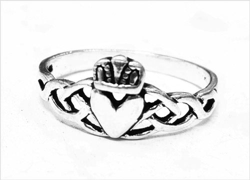 MyE Claddagh Celtic Knot Ring in Silver 3 Gr 0.6 Cm Art 1422 1