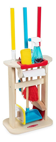 Melissa & Doug Deluxe Sparkle & Shine Cleaning Play Set (11 0