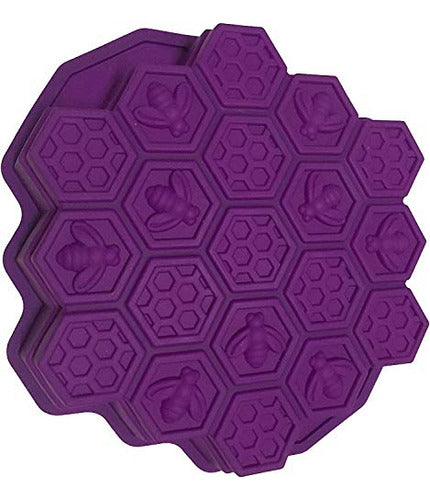 Eoocvt Agileshop Honeycomb Cake Mold Silicone Chocolate Flexible Mold 0