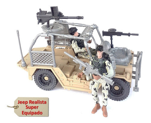 Special Forces Nuevo Juego Infantil De Guerra Batalla Con Soldados Vehiculo 2