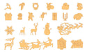 Pack of Laser Cut Vector Files - 250 Christmas Figures 5