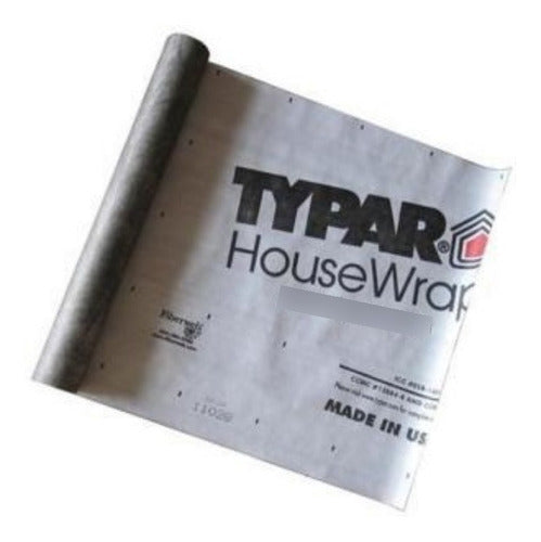 Typar Water and Wind Barrier Wall 1 M X 2.74 Mts 1