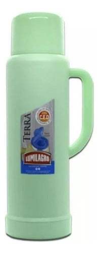 Lumilagro Terra Pastel Colored Cebador Thermos 6