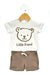 Generic Baby Outfit – T-Shirt + Jersey Shorts Set 2