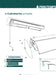 Aluminum Awning for Doors Windows 3 Meters Wide 4