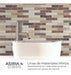 Misiones Deco Asiria 4 Strips Mixed Glass & Marble Coating 2