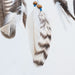 Handmade Dreamcatcher with Semi-Precious Stones and Natural Feathers in Willow Wood 8