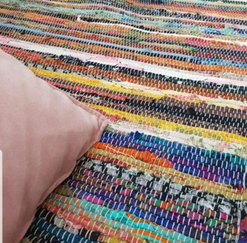 Fancy House Alfombra Chindi Multicolor 120×180cm 4