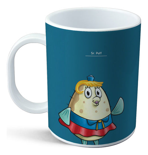 Sublifreaks Taza De Plástico - Bob Esponja Señora Puff 0