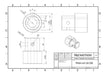 Piñón Engranaje Helicoidal M1.25 Z20 P Cremallera Router Cnc 2