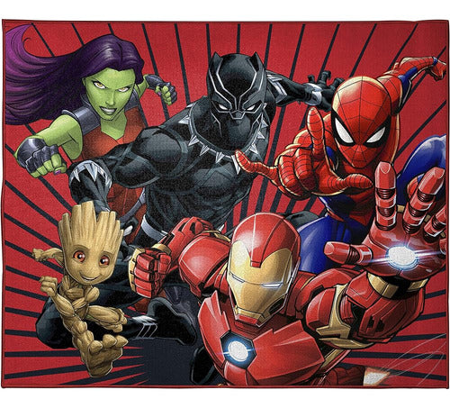 Marvel Avengers Full Assault Kids Room Rug - Alfombra De Áre 0