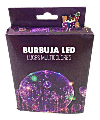 Party Store Globo Burbuja Luminoso Cristal 40 Cm 0