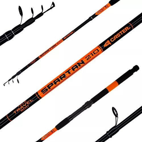 Caster Spartan 2.70m Telescopic Spinning Rod 8-17 lb 60g 0