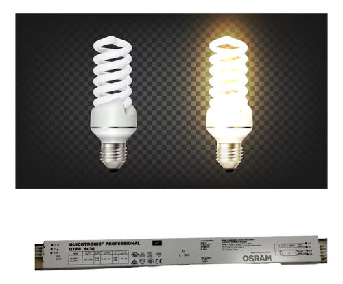 Balasto Electrónico  1x36w Qtp8/tc L Osram Coda63162 2