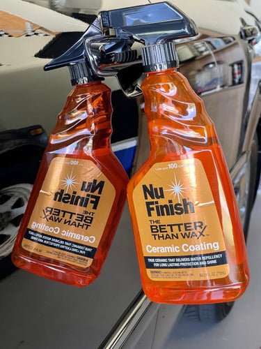 Nu Finish Ceramic Coating Tratamiento Ceramico Auto 710ml H8 2